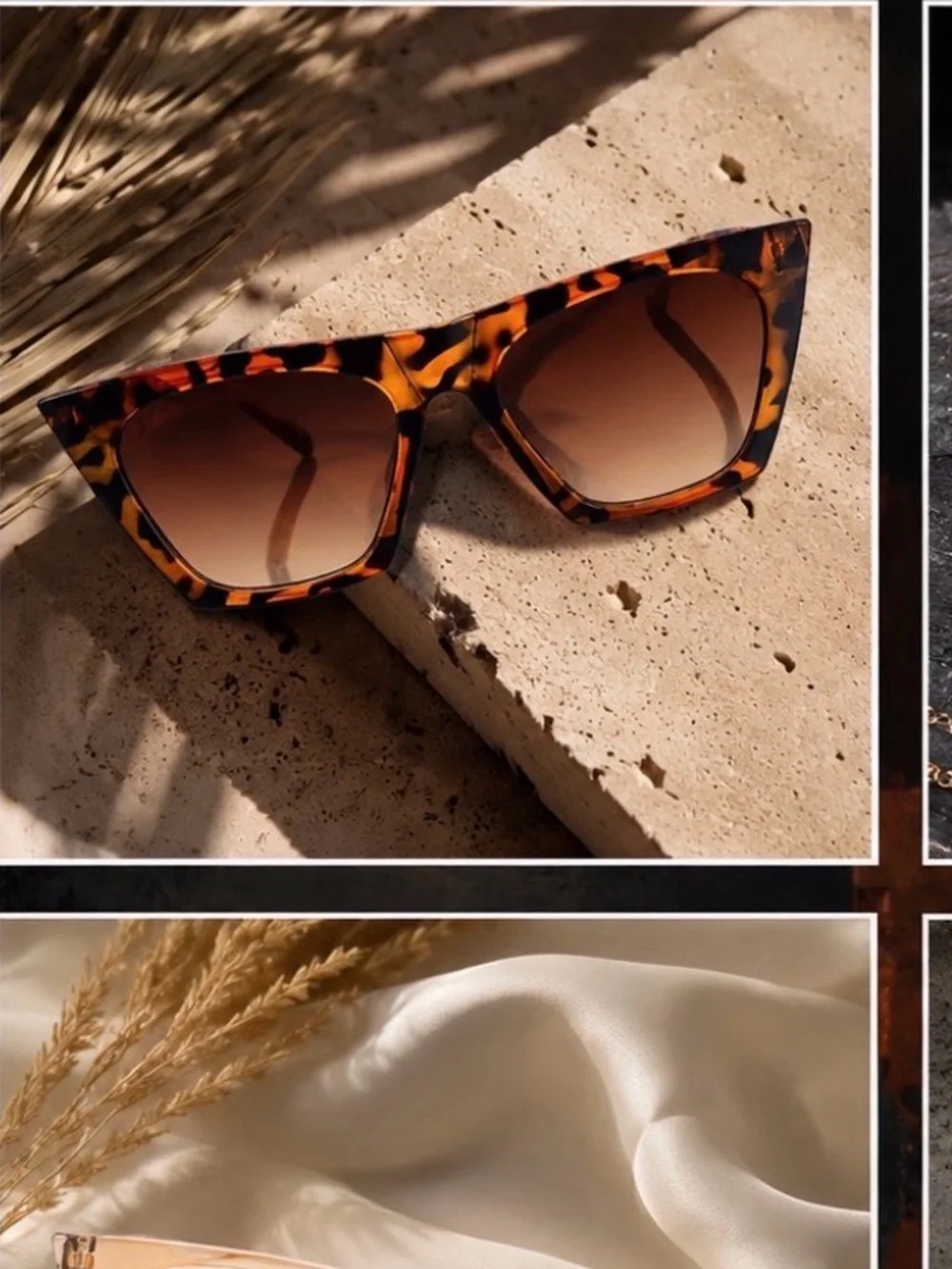 Women’s Tortoiseshell Sunglasses - Brown Lens
